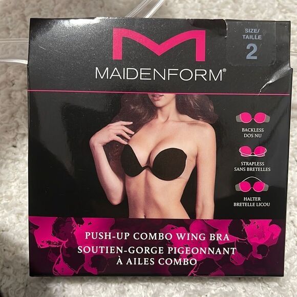 NIP- Maidenform- size 2 (extra small). Combo push up bra - Picture 2 of 5